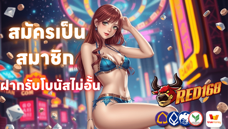 Red168 สมัครเป็นสมาชิกและฝากรับโบนัสไม่อั้น